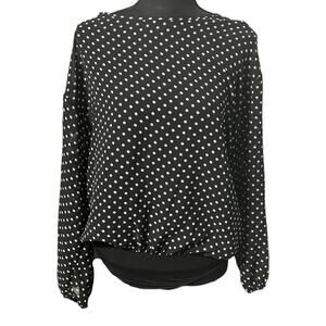 Elodie polka dot sheer bodysuit